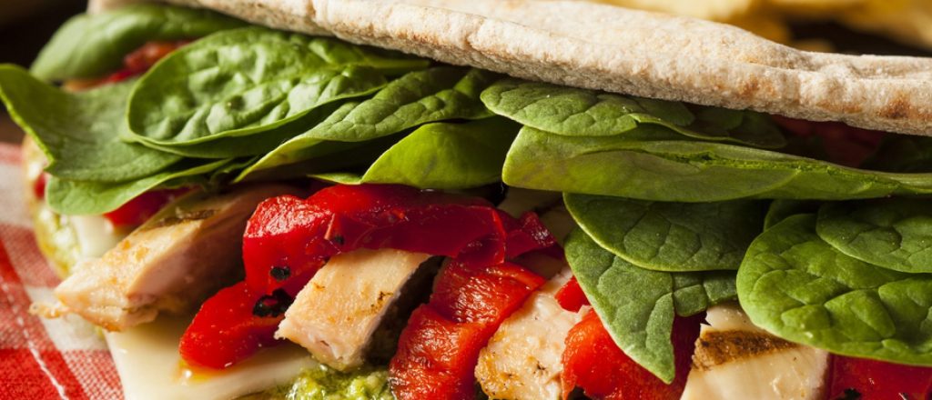 Recept broodje kip pesto
