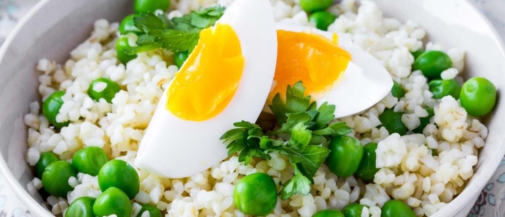 Recept voor bulgur salade met ei