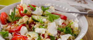 Bulgur Salade Met Mozzarella