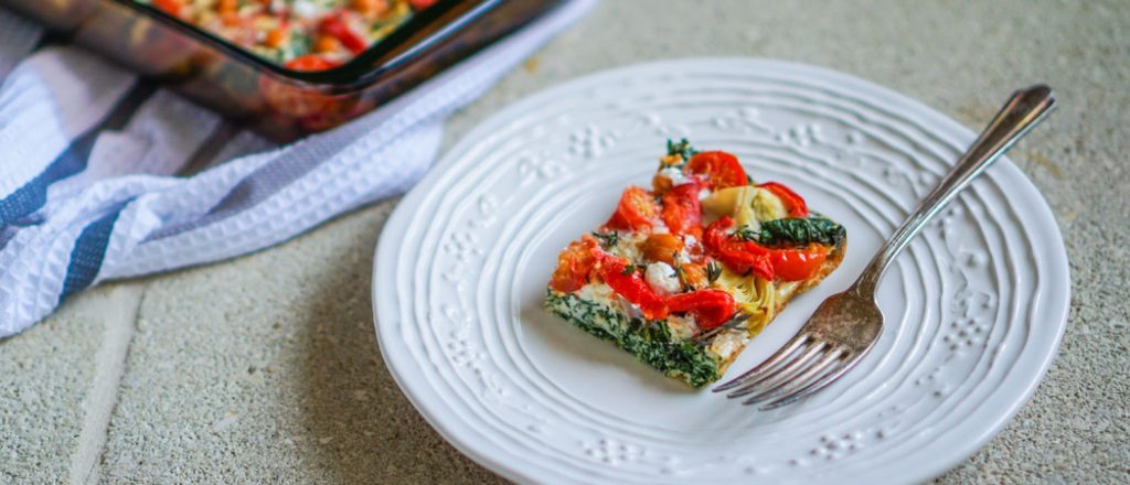 recept egg white frittata