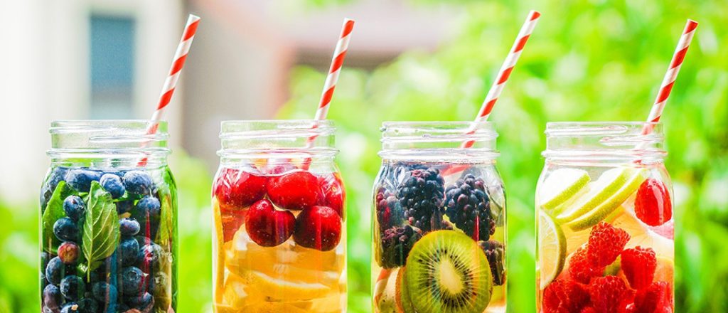 Maak je eigen fruitwater