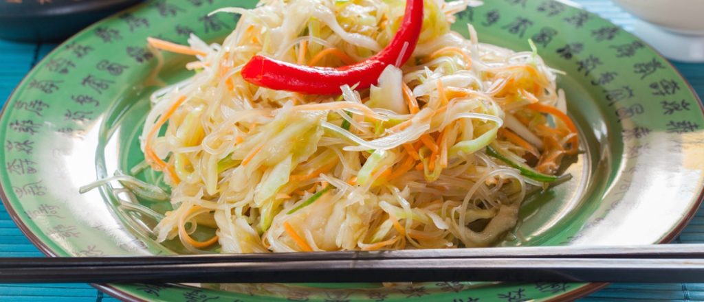 Het recept voor mihoen salade