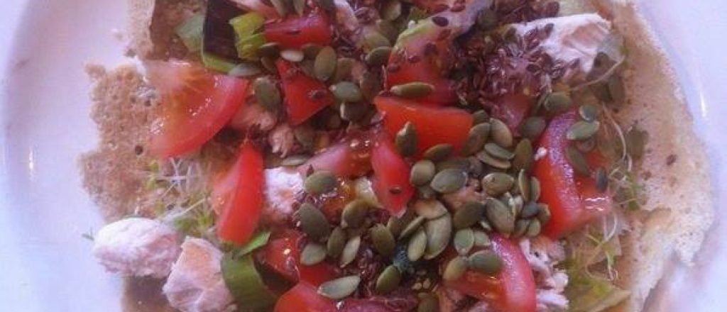 Recept wrap met huttenkase