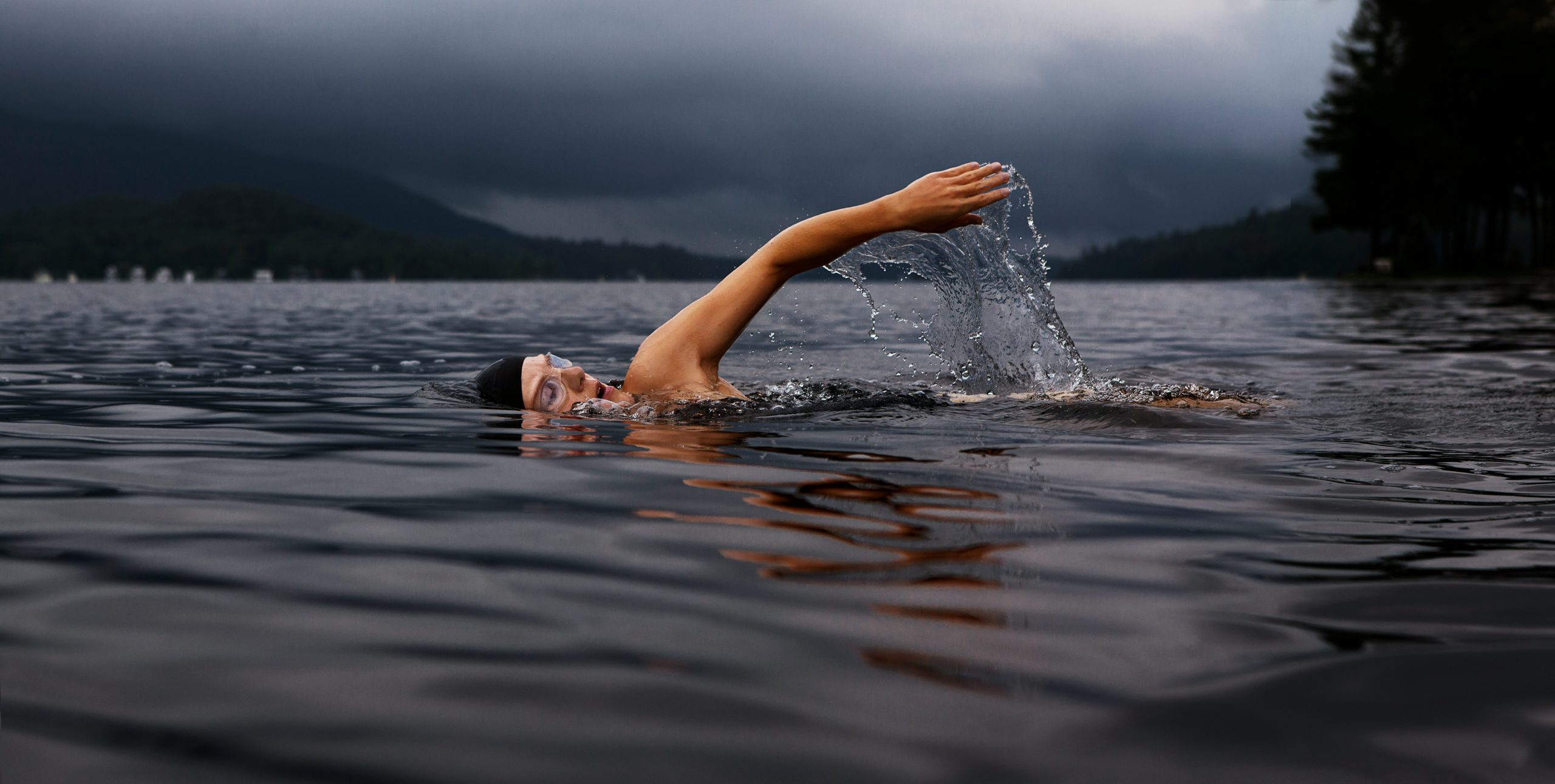 zwemmer zwemmen open water